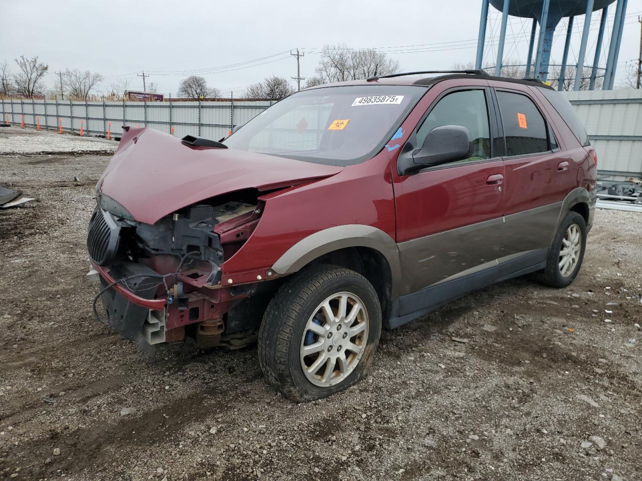 2005 Buick Rendezvous, VIN 3G5DA03E95S502762 — Front end