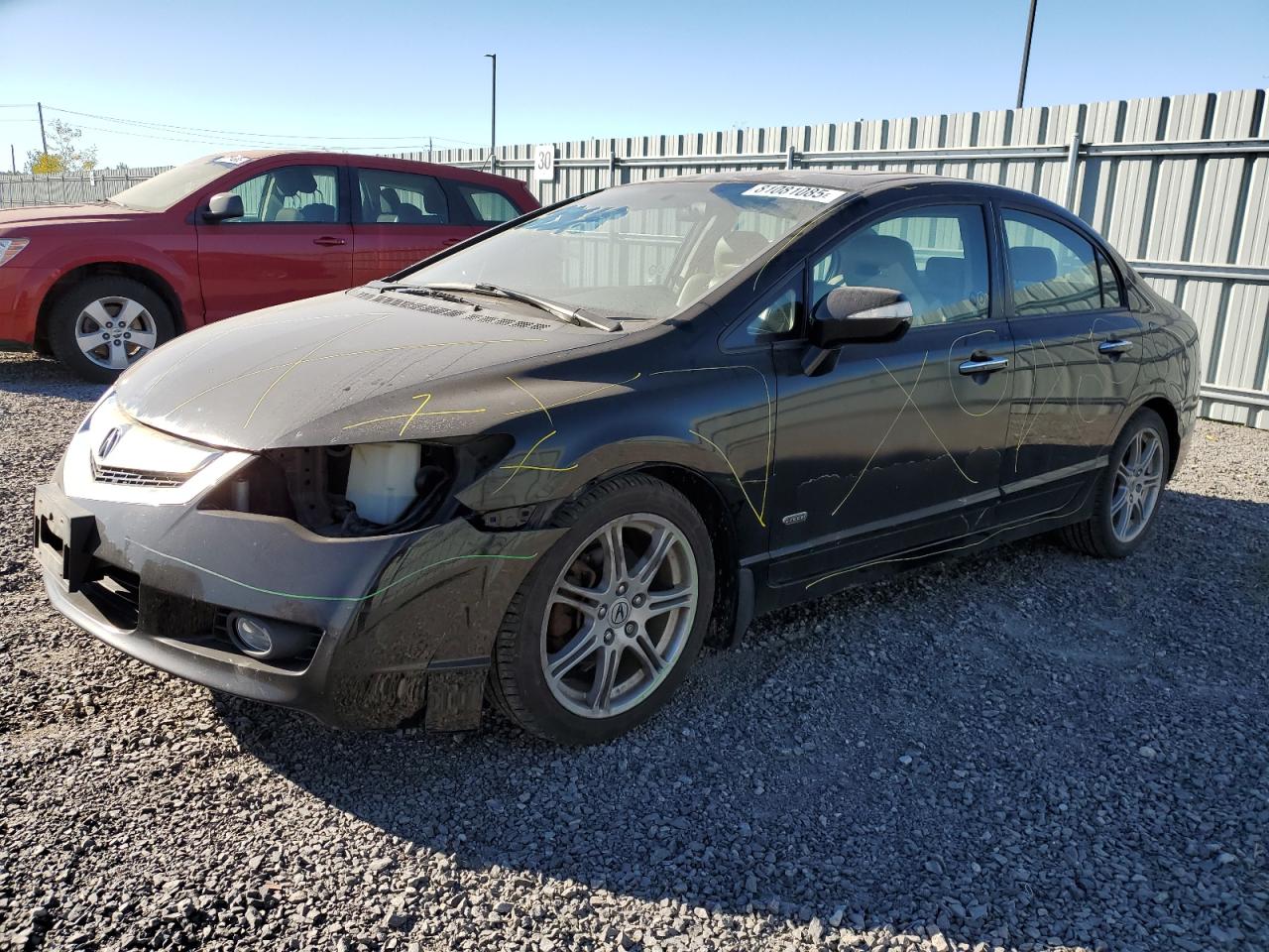 2011 Acura CSX Technology, VIN 2HHFD5F76BH201610 — Front end