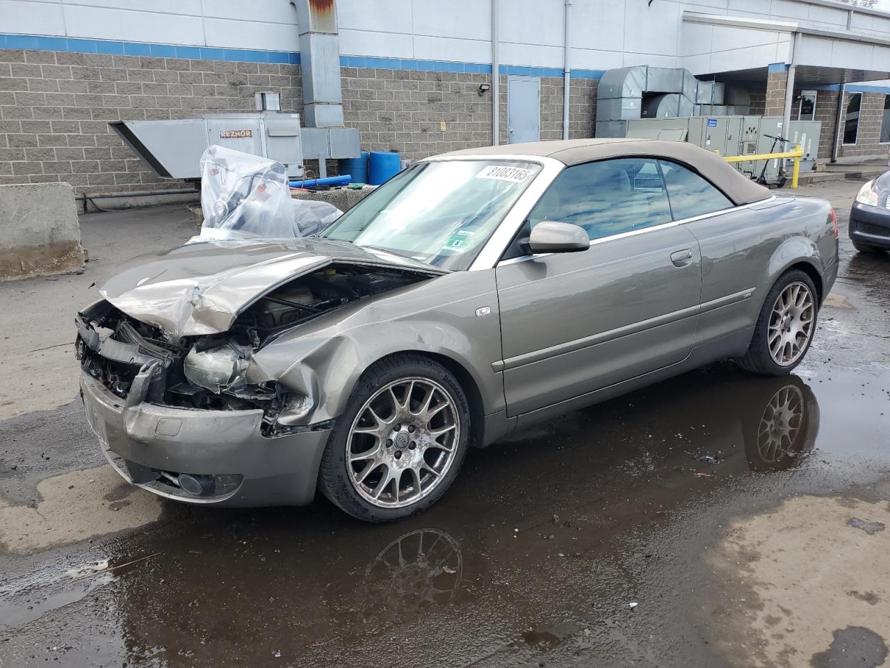 2005 Audi A4 1.8T, VIN WAUBC48H45K017085 — Front end