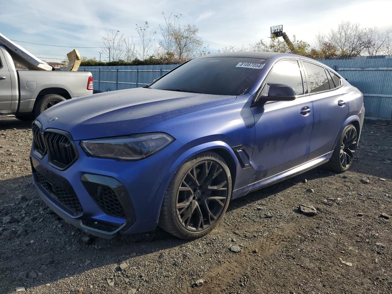 2021 BMW X6 M, VIN 5YMCY0C0XM9E08406 — Normal wear
