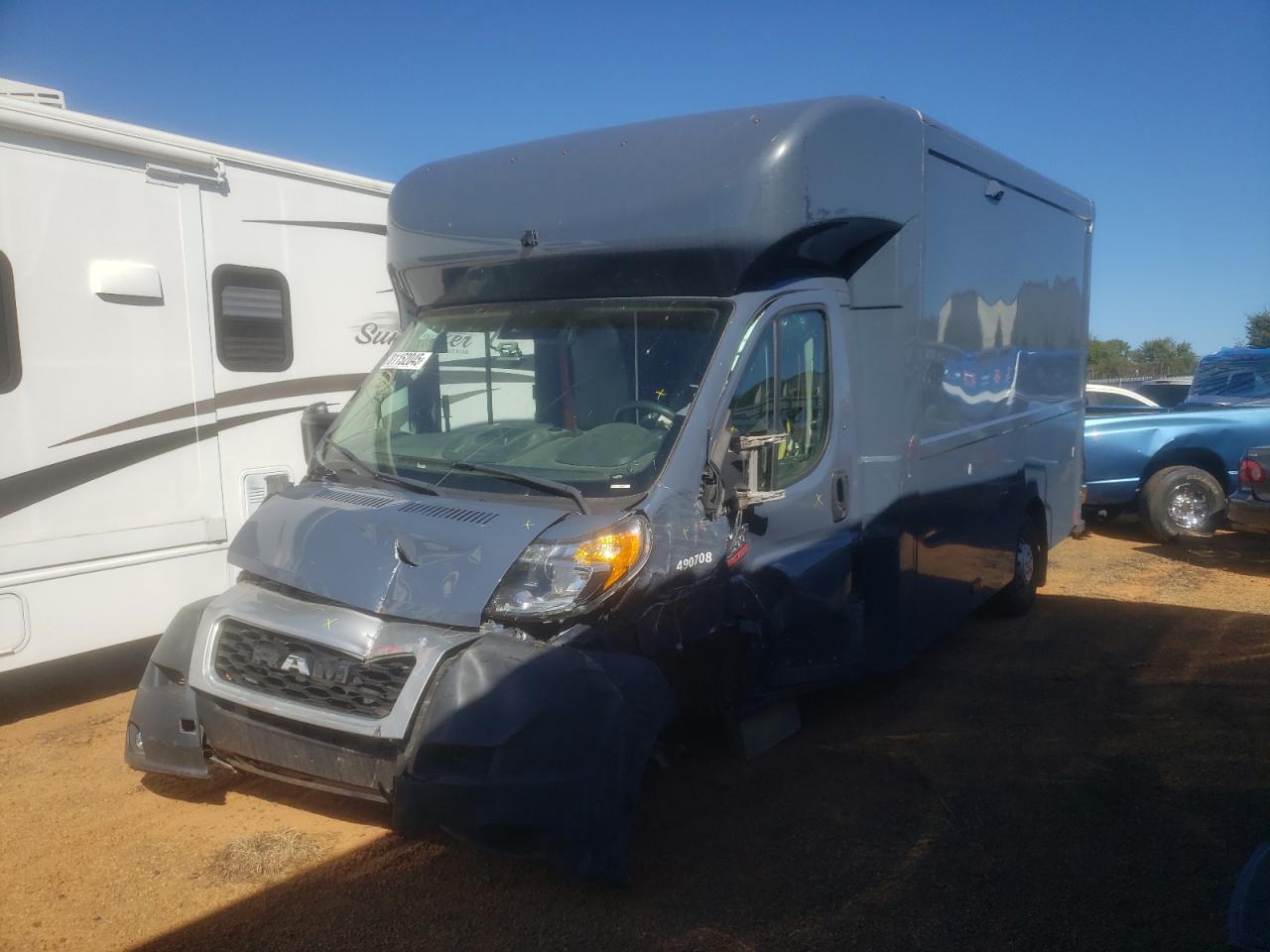 2022 Ram ProMaster, VIN 3C7WRVMG4NE117554 — Front end