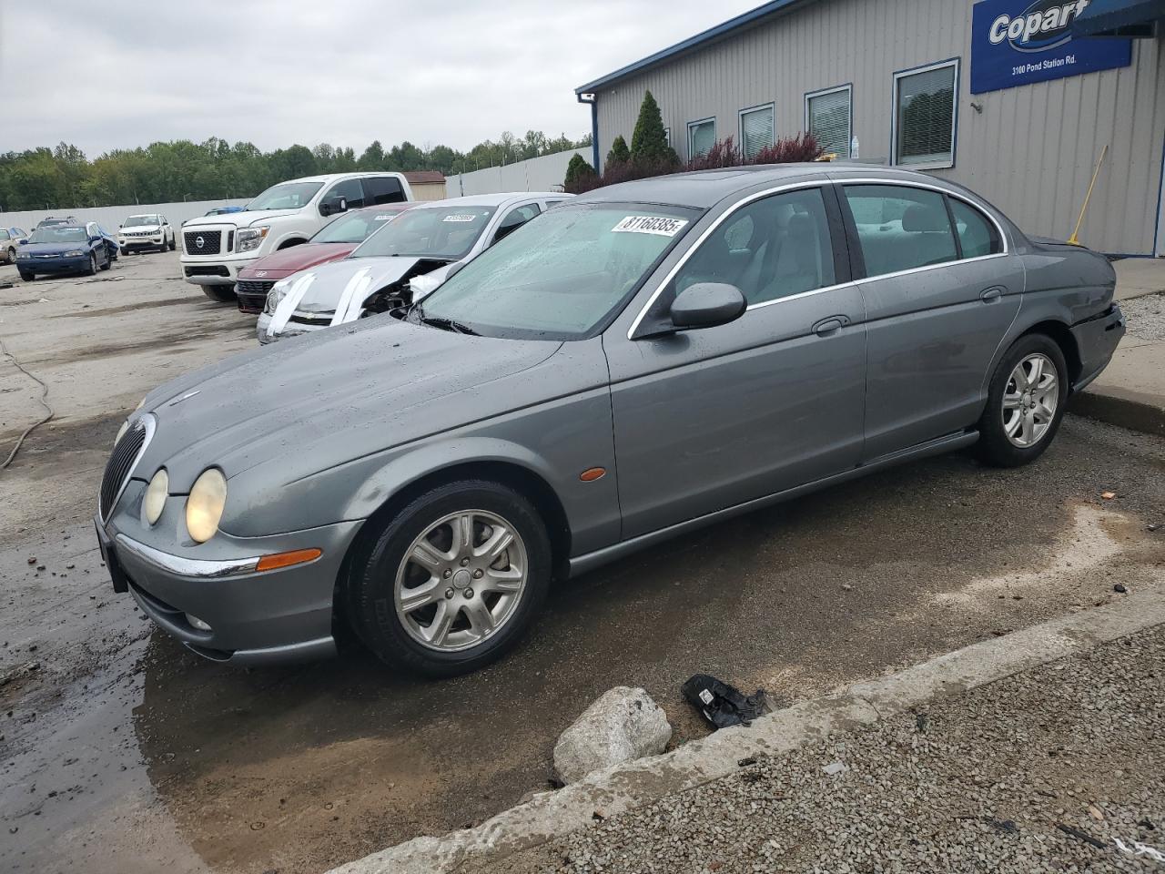2003 Jaguar S-Type, VIN SAJEA01T93FM90016 — Зад