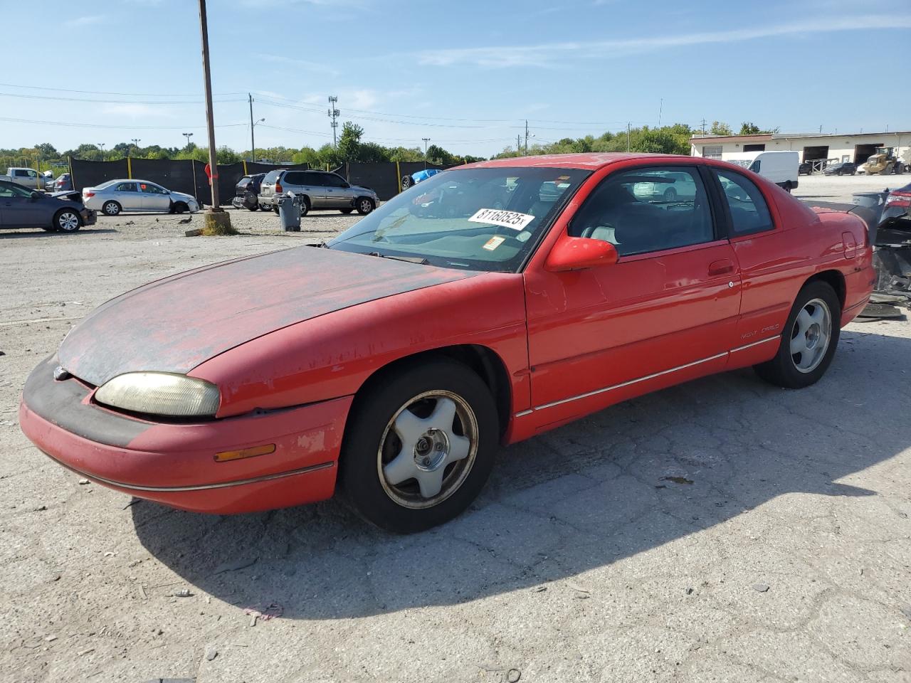 1997 Chevrolet Monte Carlo LS, VIN 2G1WW12M2V9156593 — Обычный износ