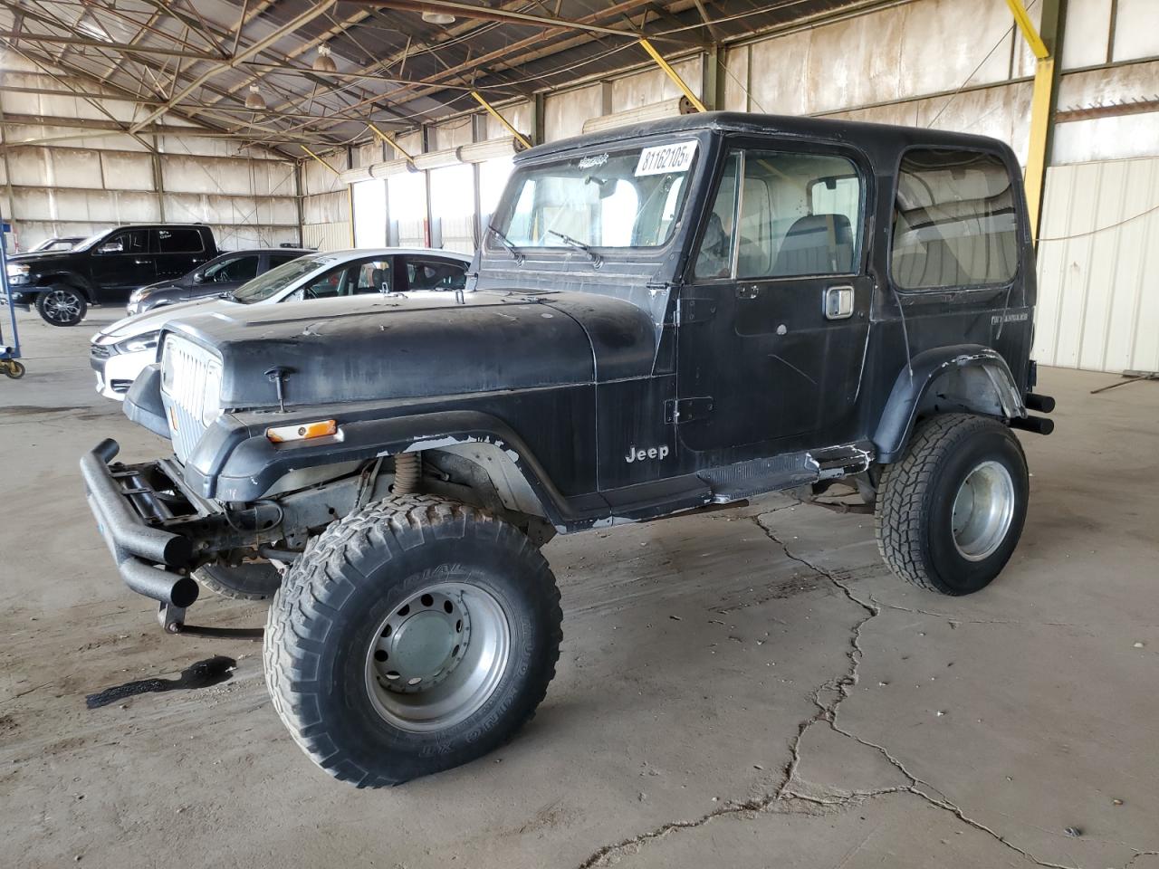 1987 Jeep Wrangler Laredo, VIN 2BCCZ8141HB532260 — Normal wear