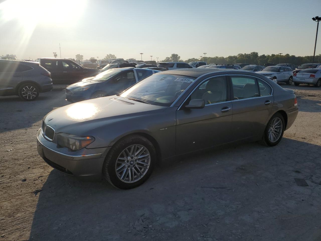 2005 BMW 7 Series 745Li, VIN WBAGN635X5DS57917 — Side