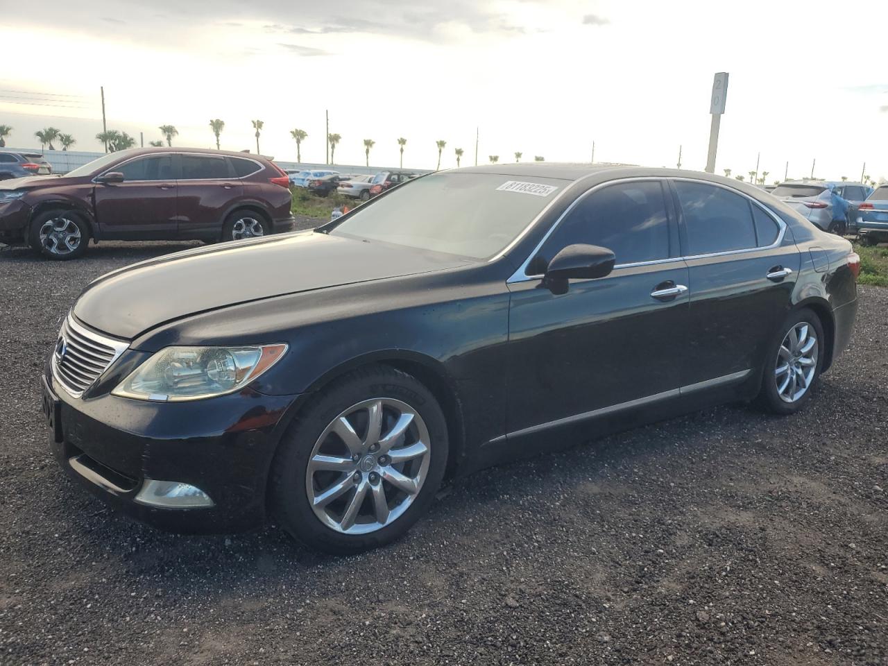2007 Lexus LS 460, VIN JTHBL46F275049201 — Prior damage history