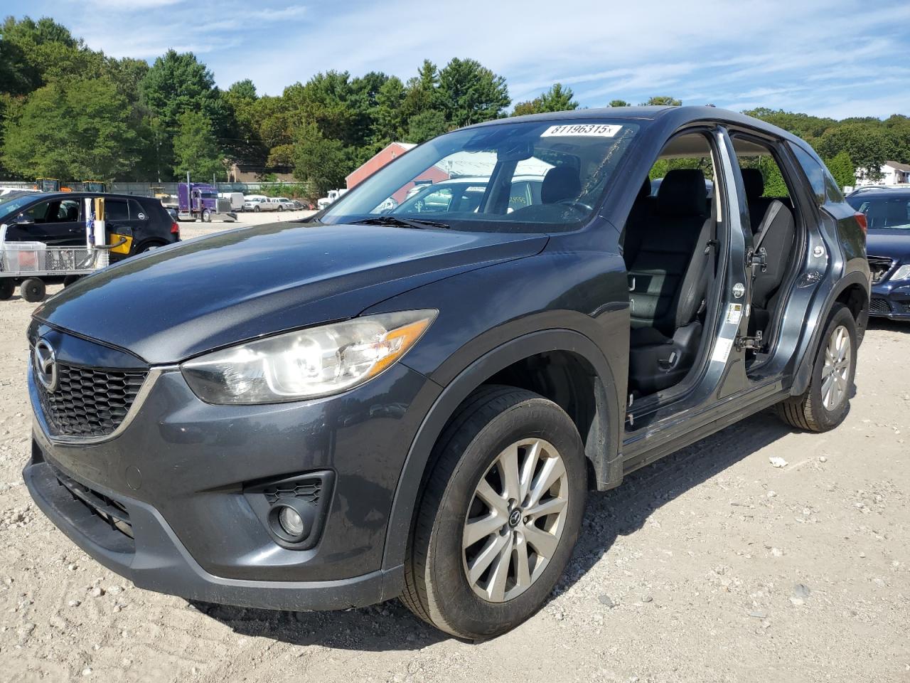 2014 Mazda CX-5 Touring, VIN JM3KE4CY9E0421832 — Stripped