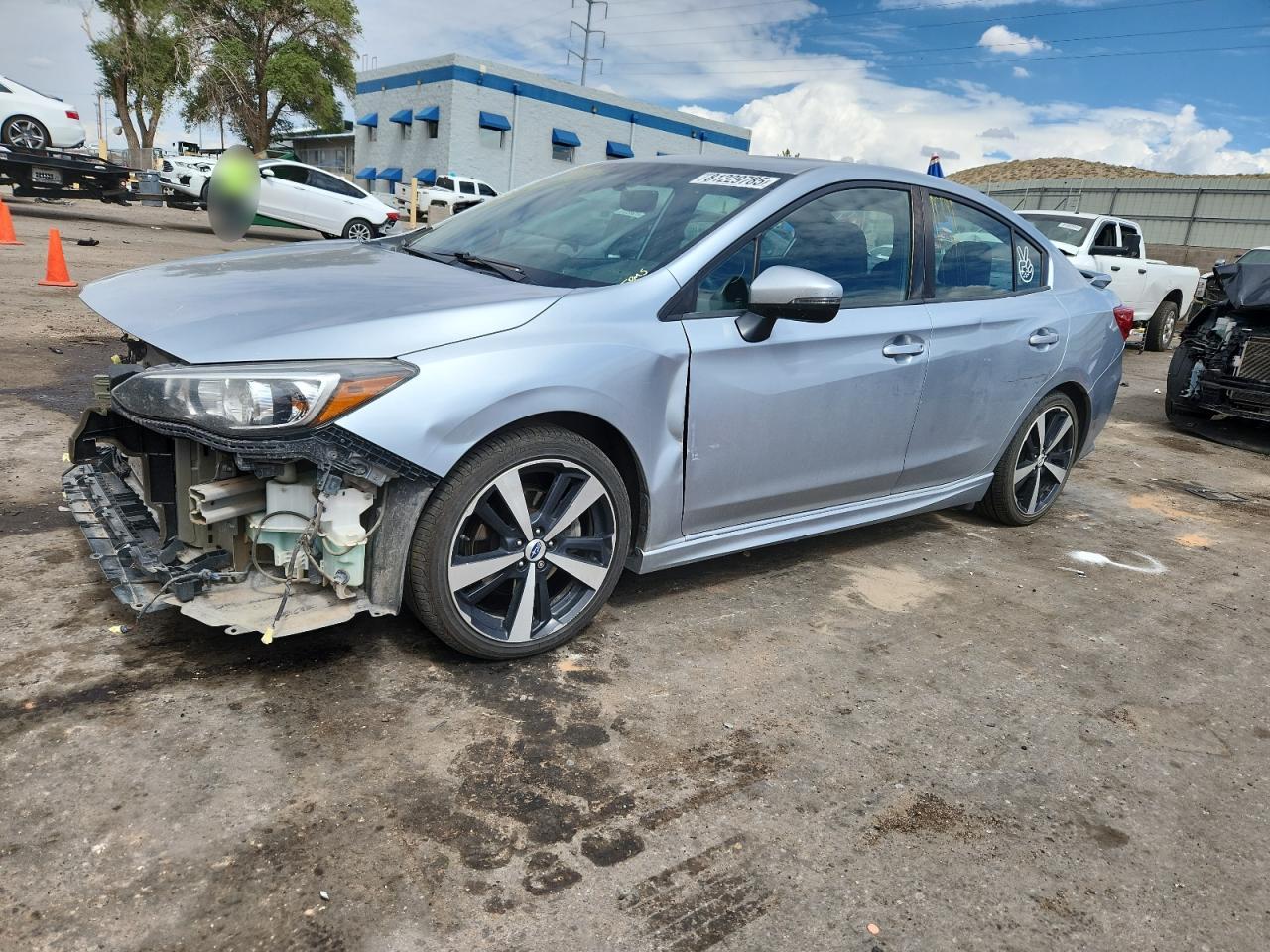 2017 Subaru Impreza Special Sports, VIN 4S3GKAM66H3609486 — Фото с аукциона