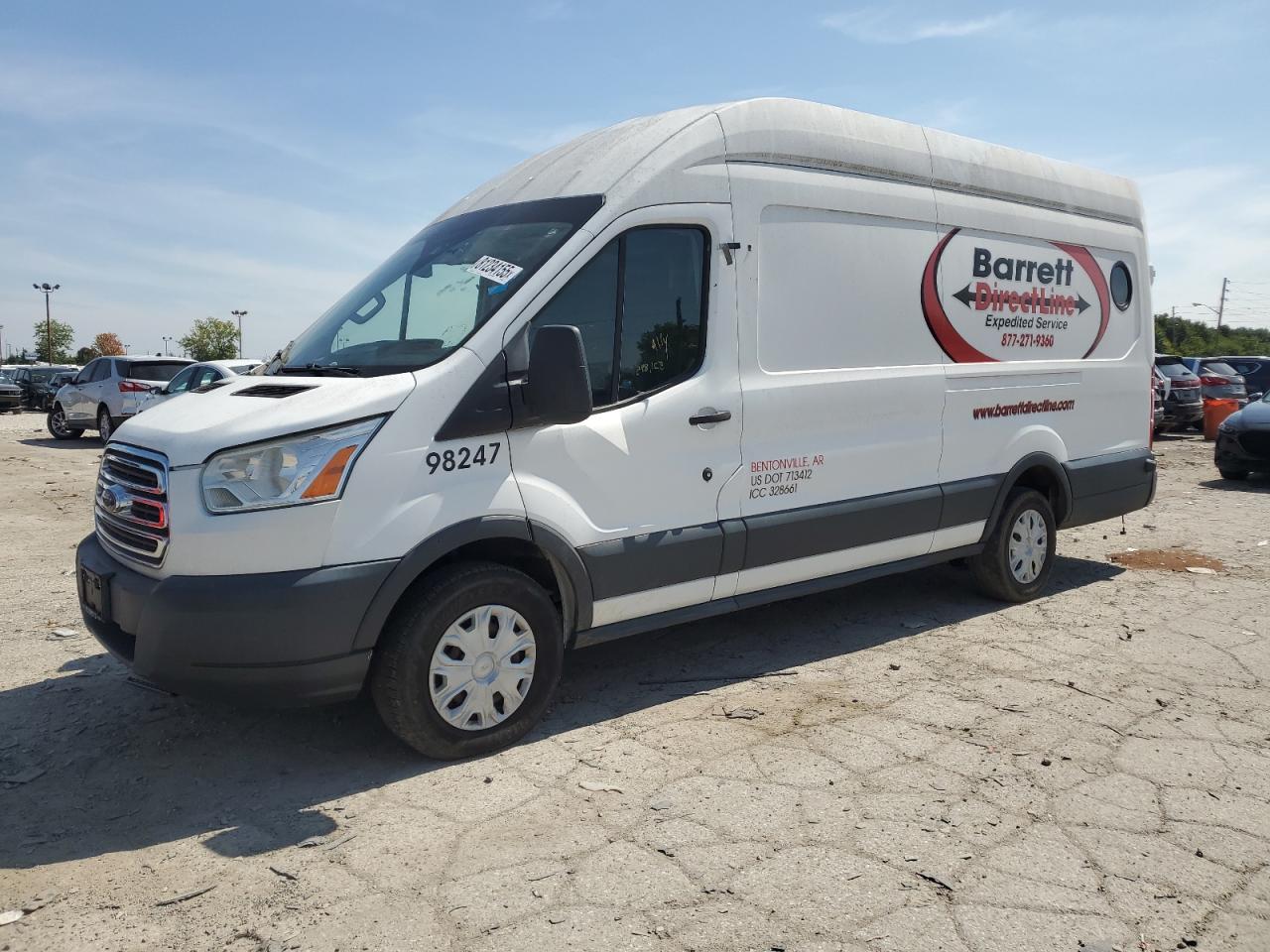 2017 Ford Transit Cargo, VIN 1FTBW3XG2HKB12309 — Normal wear