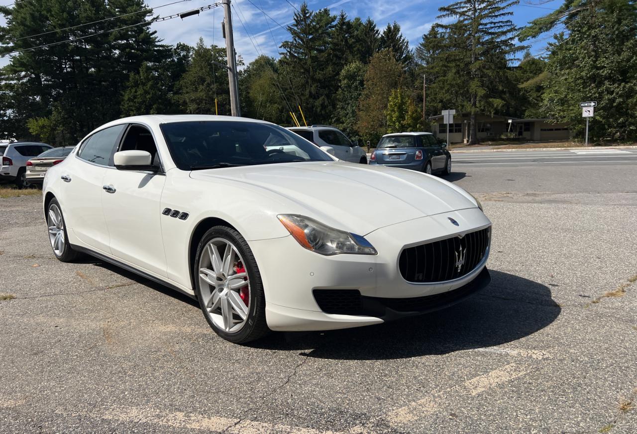 2014 Maserati Quattroporte S Q4, VIN ZAM56RRA5E1106512 — Normal wear