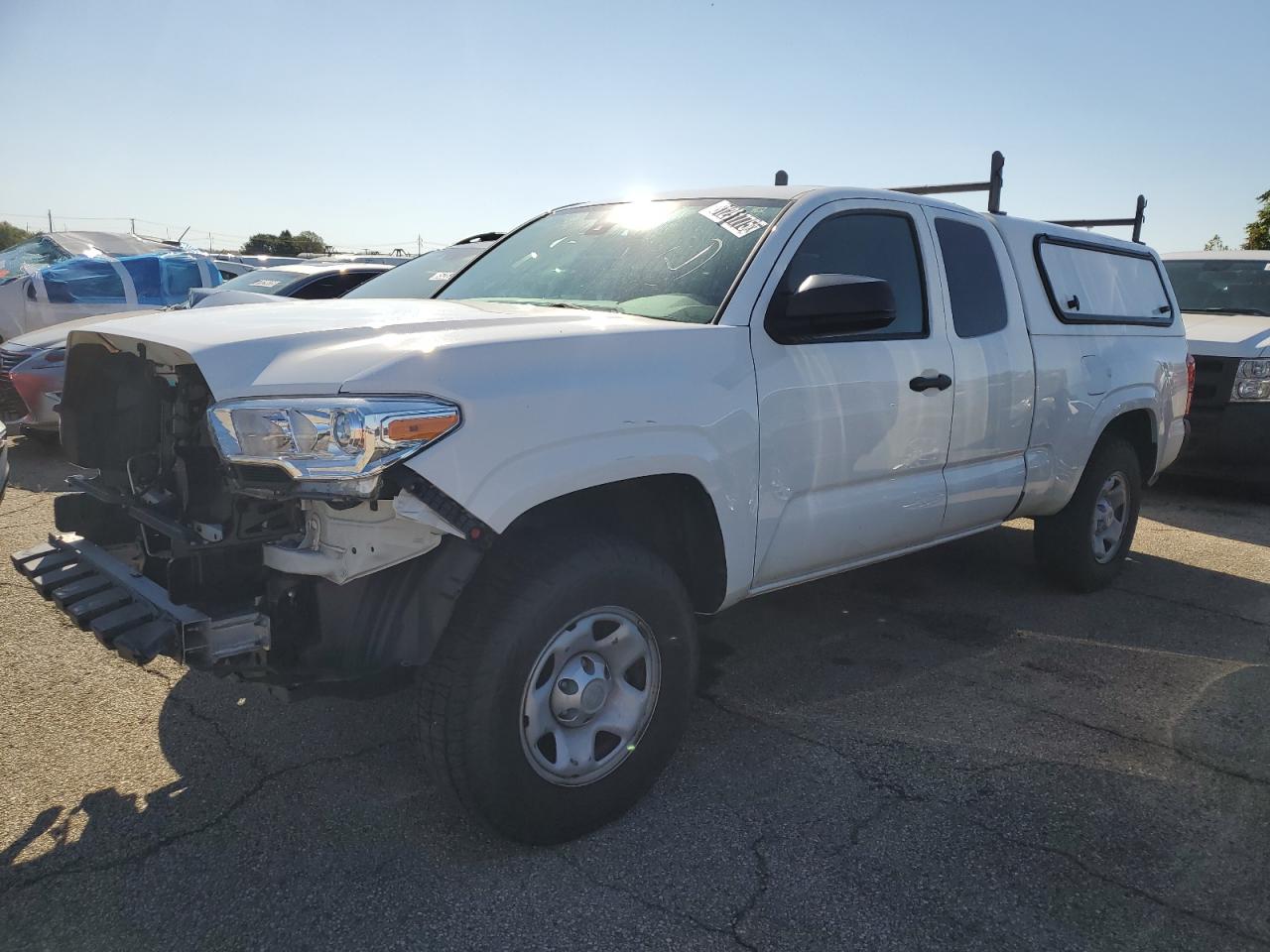 2023 Toyota Tacoma SR, VIN 3TYRX5GN7PT081320 — Front end