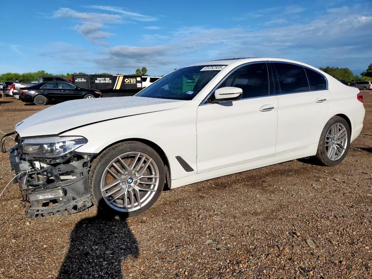 2018 BMW 5 Series 530i, VIN WBAJA5C52JG899584 — Front end