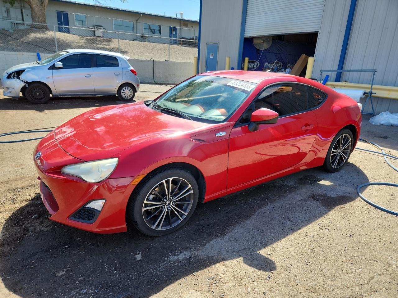 2013 Scion FR-S, VIN JF1ZNAA18D1734509 — Vandalism