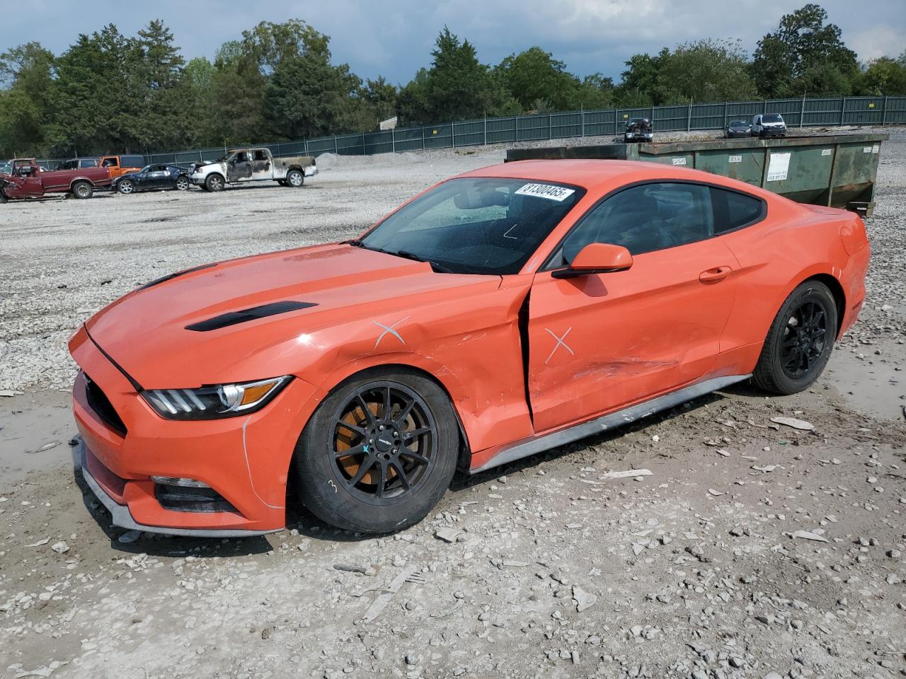 2015 Ford Mustang V6, VIN 1FA6P8AMXF5373859 — Side