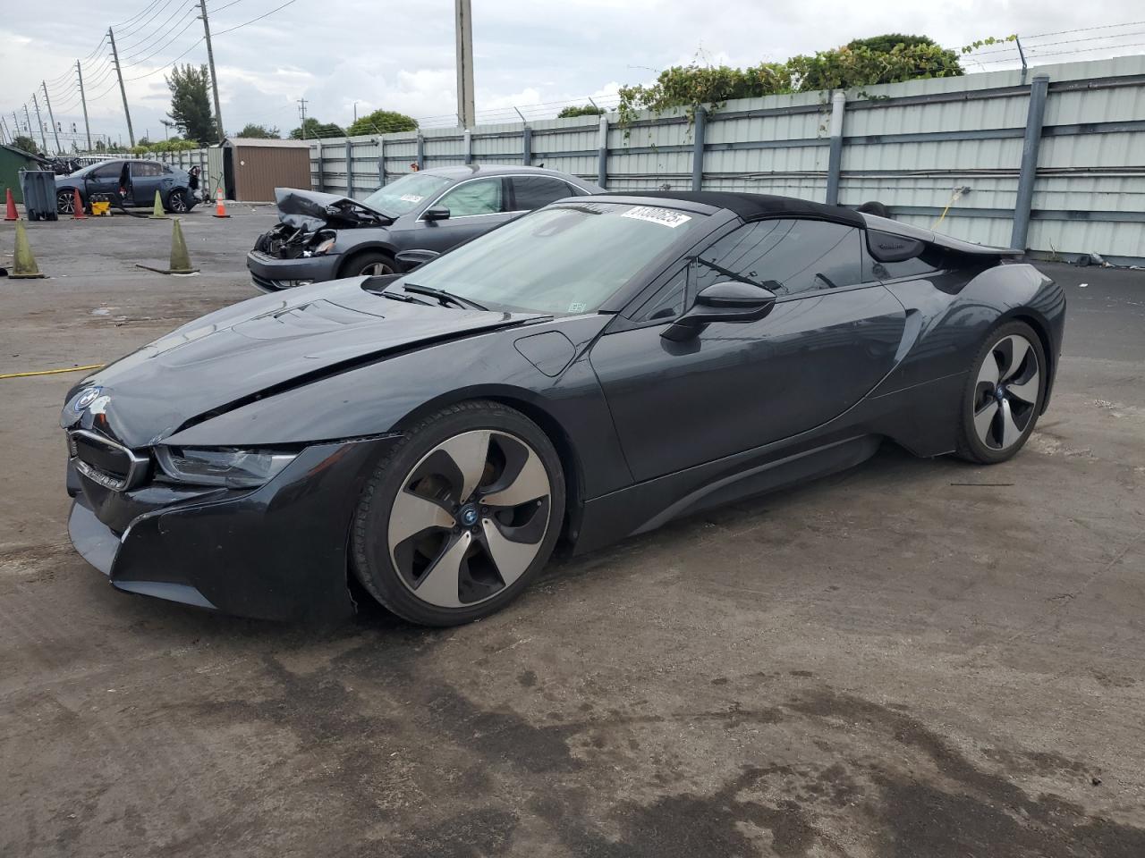 2019 BMW i8, VIN WBY2Z6C58K7D08425 — Water / flood