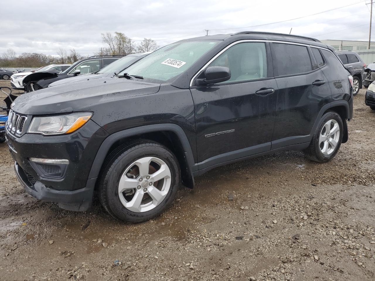2020 Jeep Compass Altitude, VIN 3C4NJCBB7LT158720 — Rear end