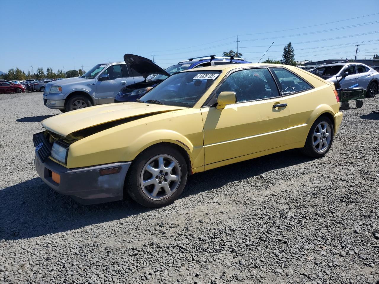 1990 Volkswagen Corrado, VIN WVWDB4501LK020634 — Front end