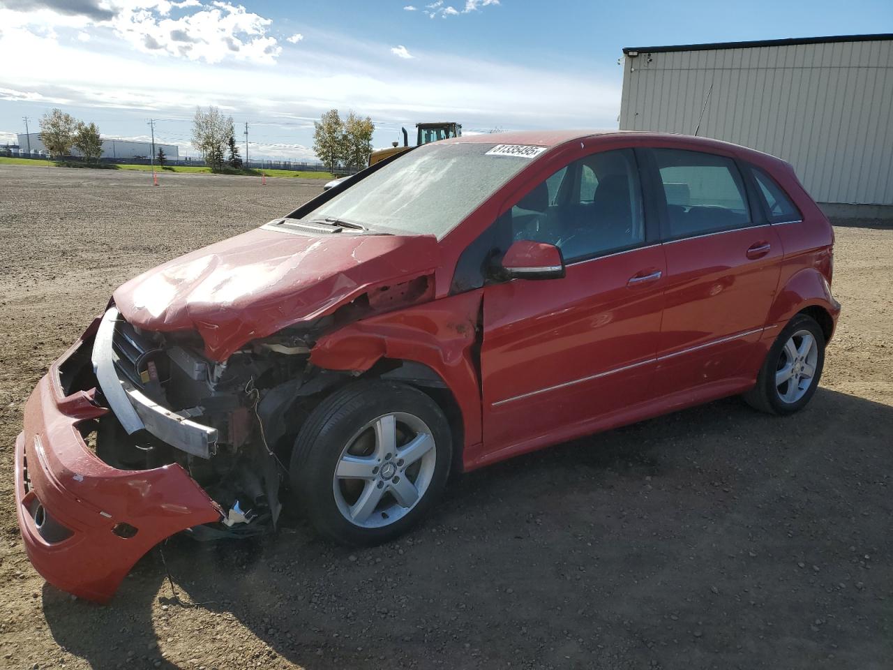 2008 Mercedes-Benz B Electric Drive, VIN WDDFH33X08J375671 — Front end