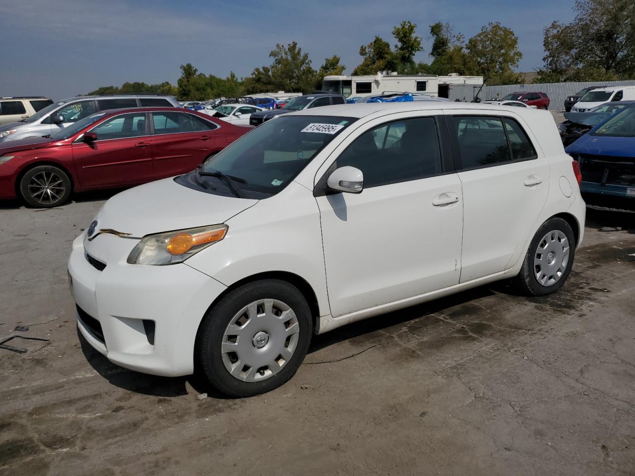 2010 Scion xD, VIN JTKKU4B41A1004390 — Front end