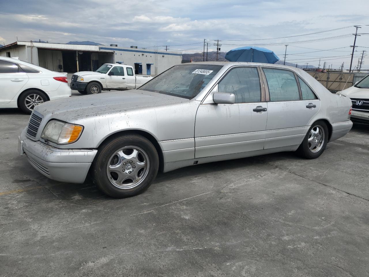 1999 Mercedes-Benz S 320/430/500, VIN WDBGA51G0XA403855 — Side