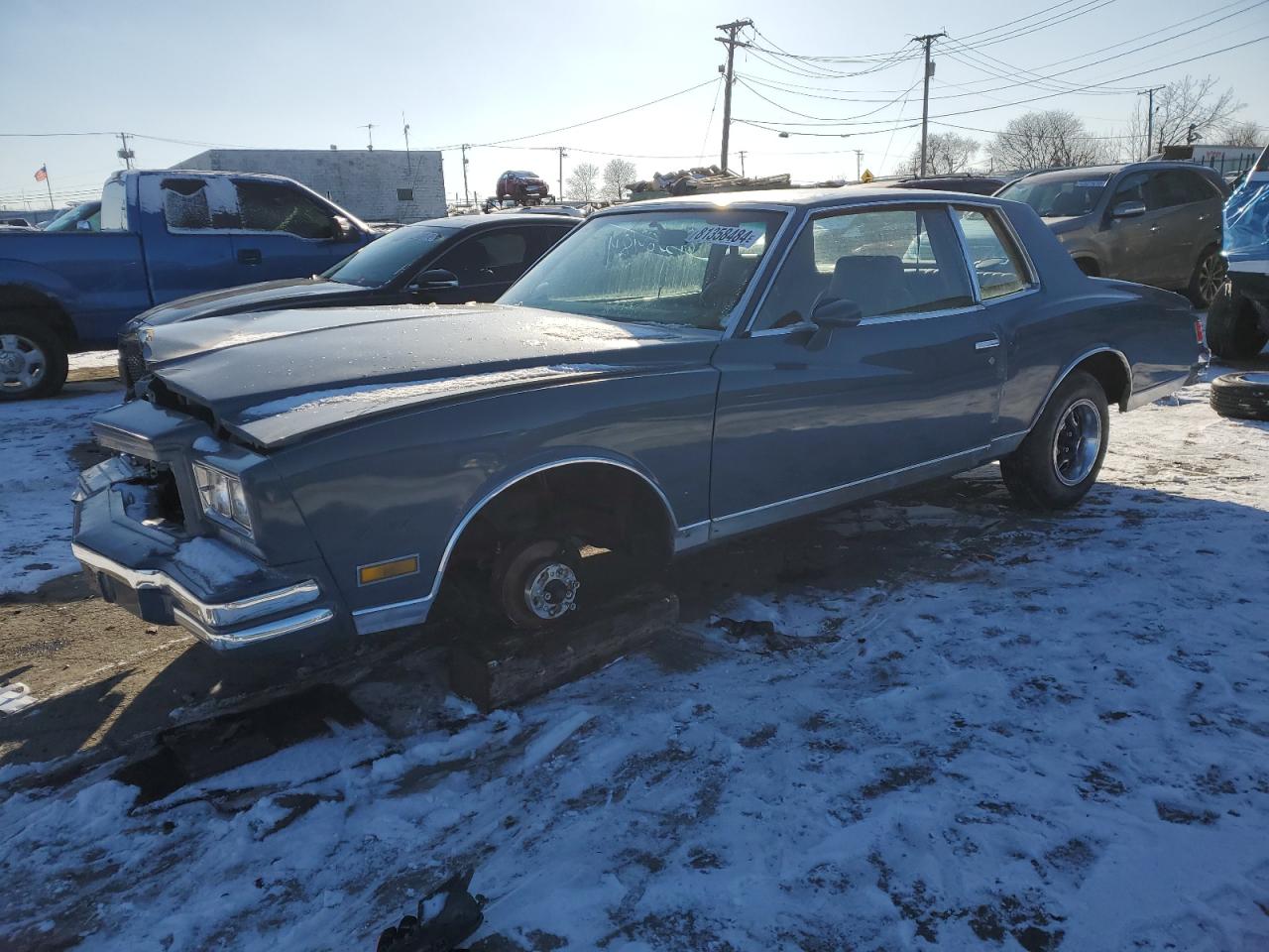 1980 Chevrolet Monte Carlo, VIN 1Z37JAK426238 — Front end