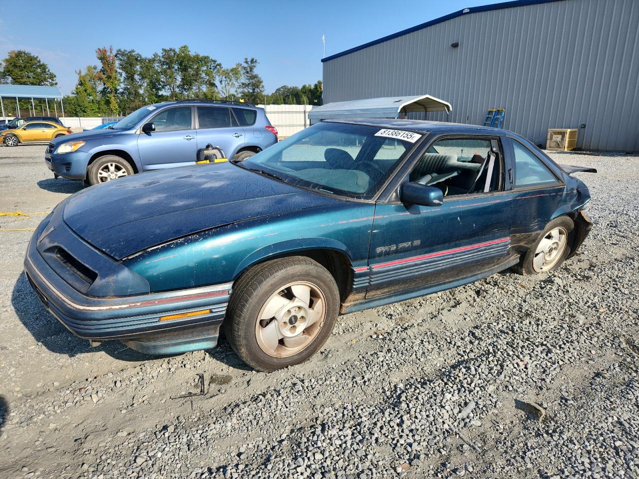 1995 Pontiac Grand Prix SE, VIN 1G2WJ12M0SF321893 — Rear end
