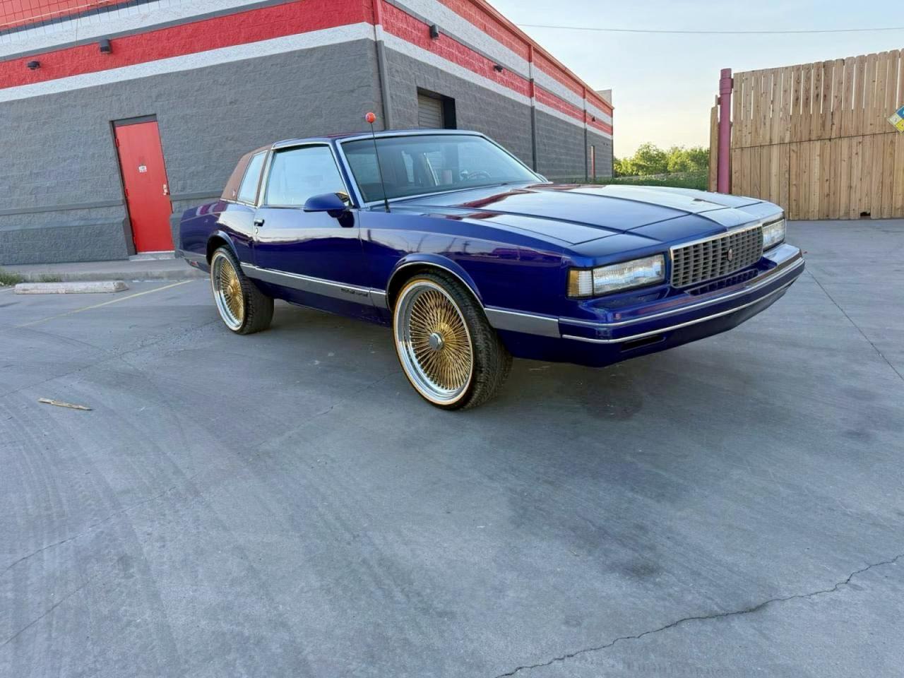 1986 Chevrolet Monte Carlo Sport, VIN 1G1GZ37Z1GR171879 — Minor dents and scratches