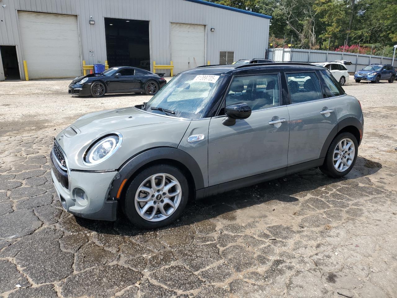 2020 MINI Hardtop 4 Door Cooper S, VIN WMWXU9C02L2M80096 — Engine fire