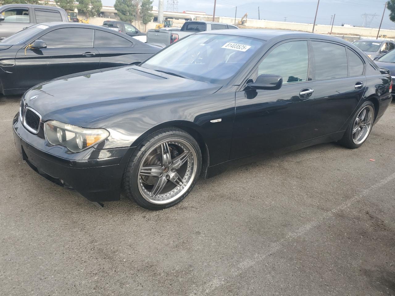 2005 BMW 7 Series 745Li, VIN WBAGN63545DS60733 — Mechanical
