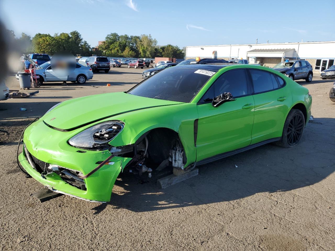 2020 Porsche Panamera, VIN WP0AA2A7XLL100750 — Front end