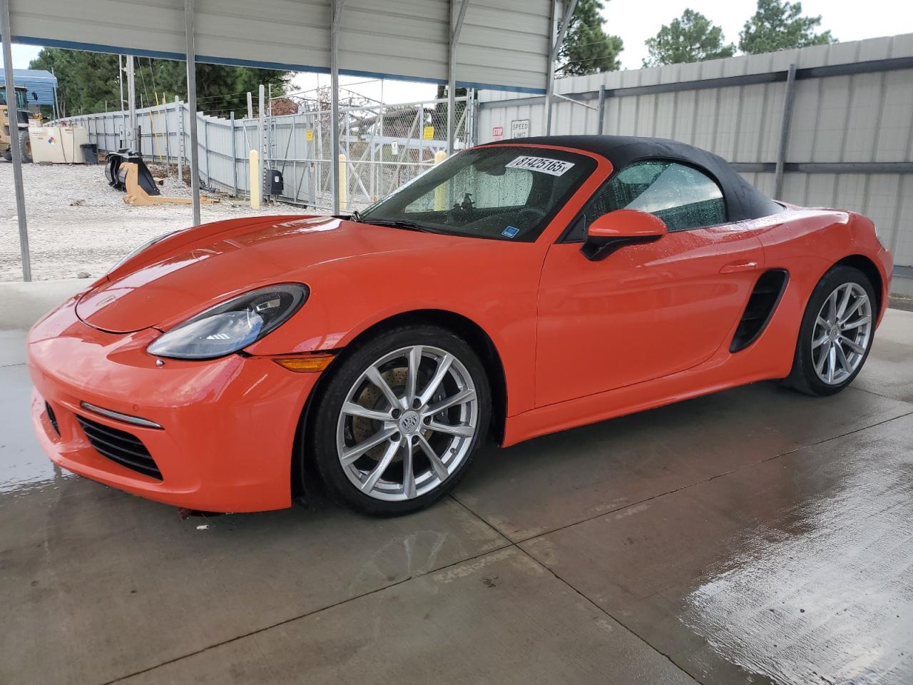 2018 Porsche 718 Boxster, VIN WP0CA2A89JS210998 — Front end