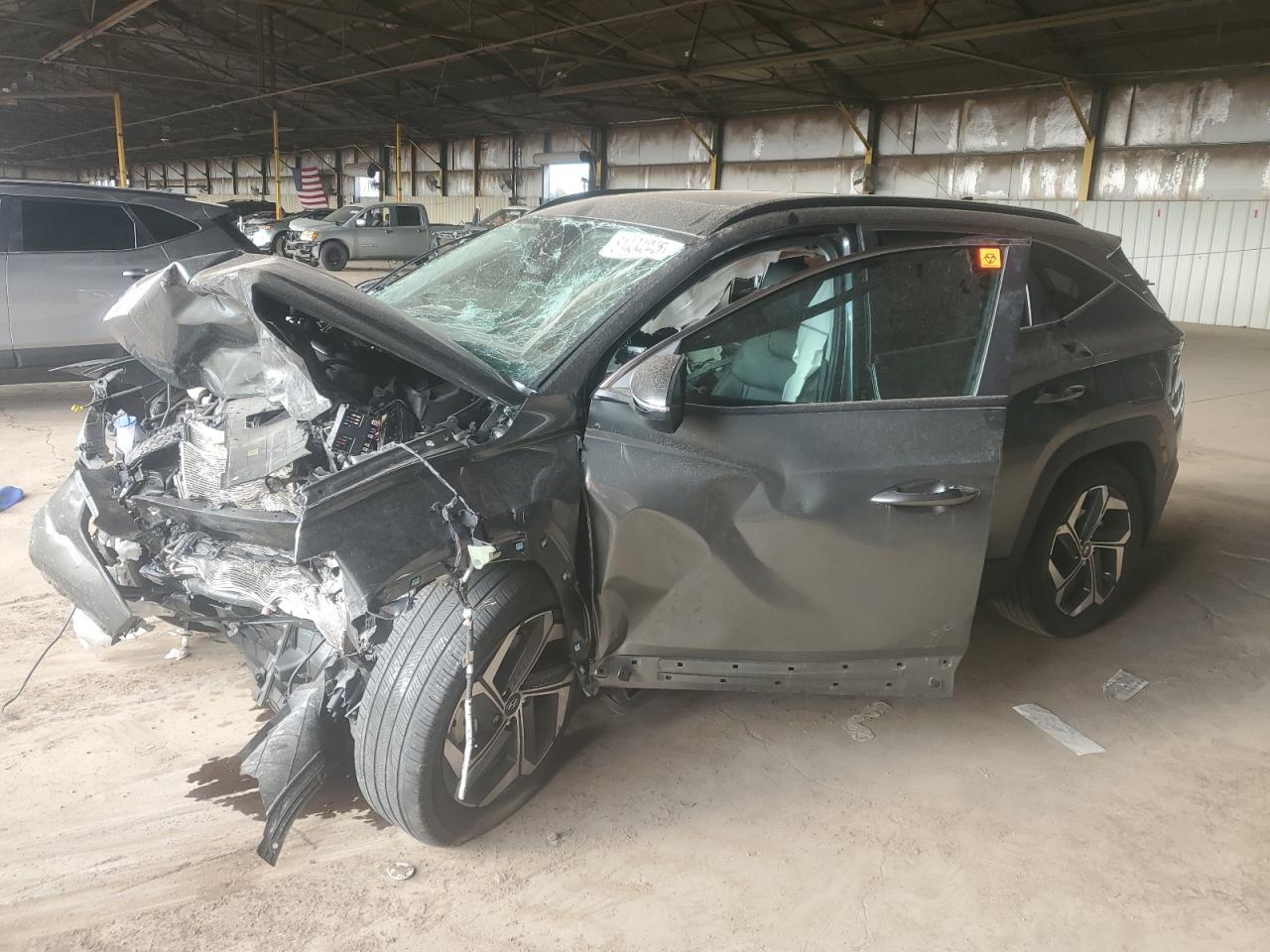 2023 Hyundai Tucson SEL, VIN 5NMJFCAEXPH263539 — Biohazard / chemical