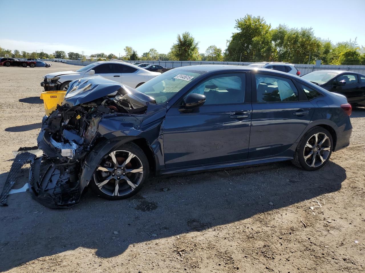 2025 Honda Civic Sport, VIN 2HGFE4F89SH004063 — Front end
