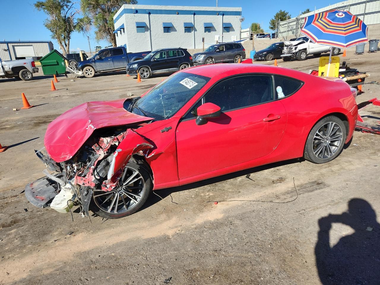 2015 Scion FR-S, VIN JF1ZNAA13F8705249 — Front end