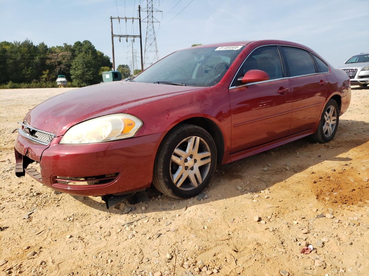 2015 Chevrolet Impala LT, VIN 2G1WB5E37F1116774 — Front end