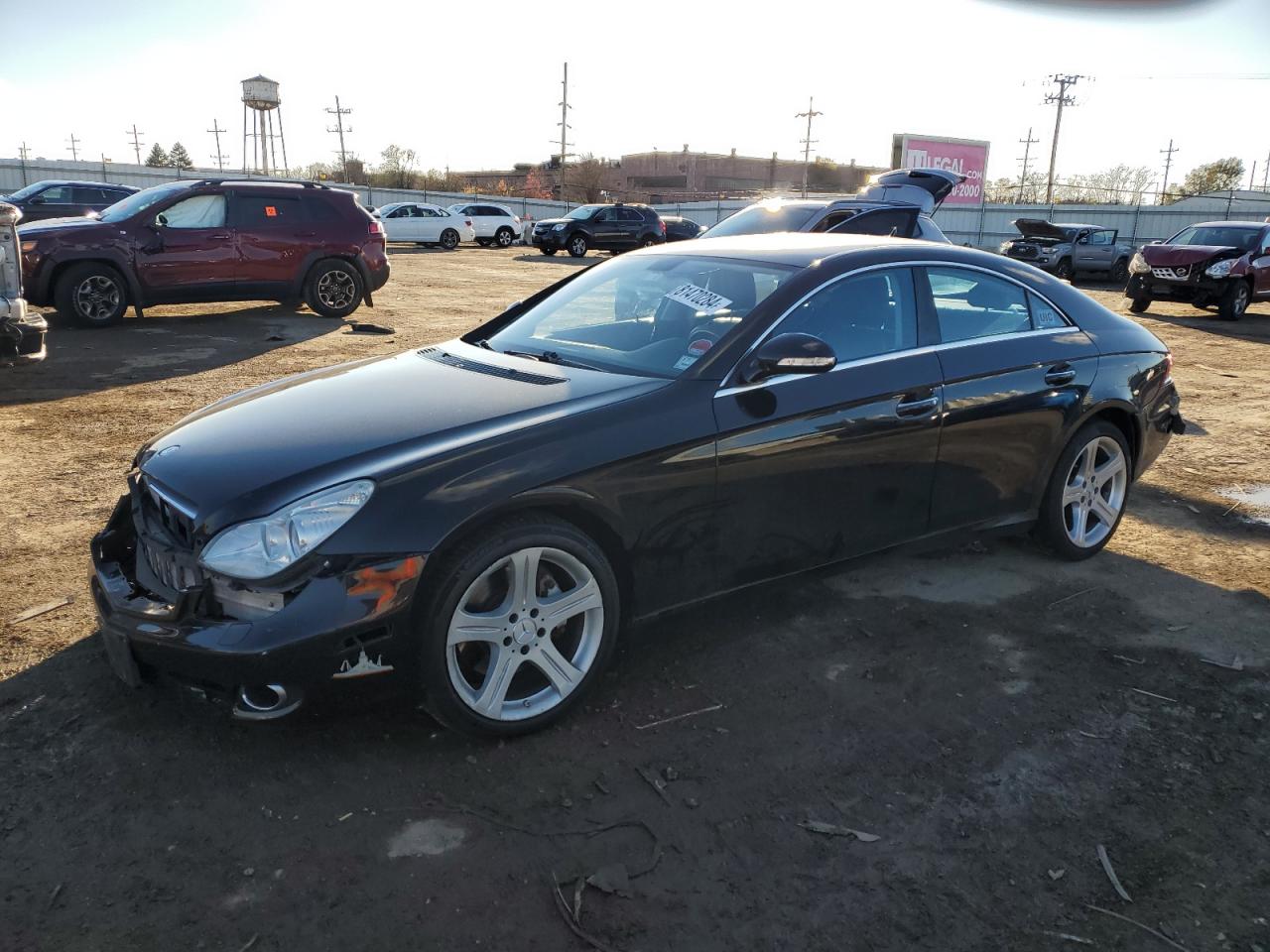 2007 Mercedes-Benz CLS 550, VIN WDDDJ72X87A094964 — Front end