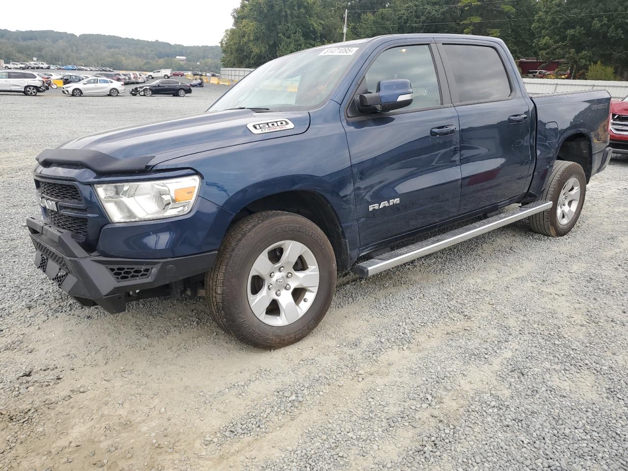 2022 Ram 1500 Lone Star, VIN 1C6RREFM1NN446485 — По всему кузову