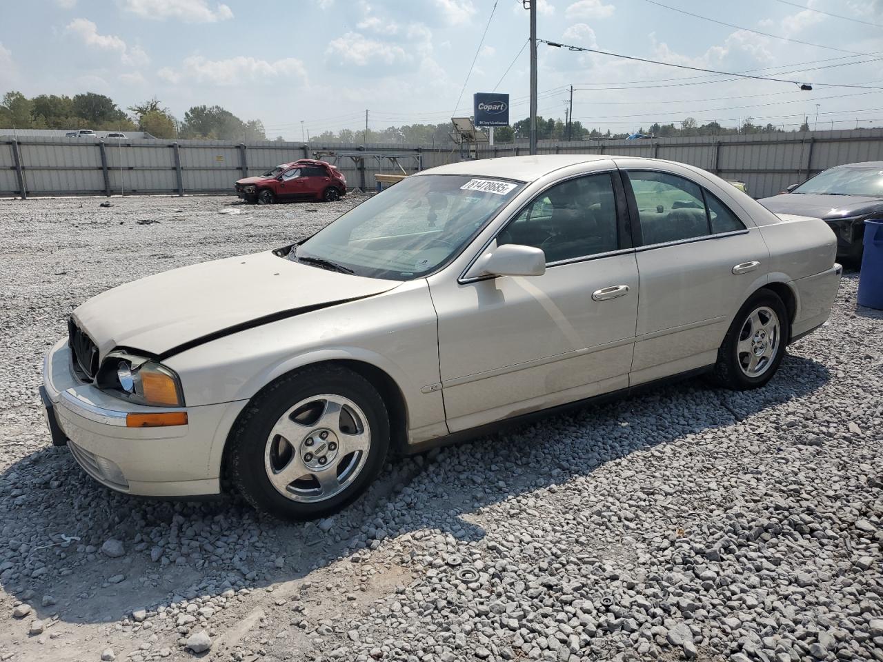 2001 Lincoln LS Sport, VIN 1LNHM86S81Y699133 — Перед