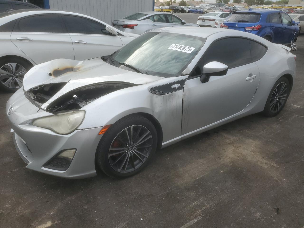 2013 Scion FR-S, VIN JF1ZNAA17D2704234 — Engine fire