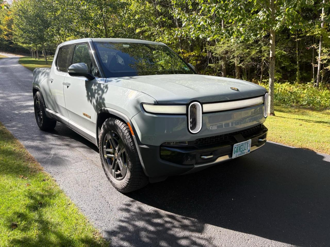 2022 Rivian R1T Adventure, VIN 7FCTGAAA4NN014543 — Normal wear