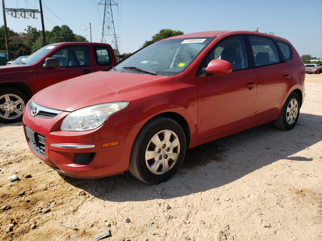 2012 Hyundai Elantra GLS, VIN KMHDB8AE7CU151723 — Prior damage history