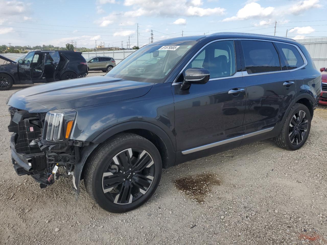 2023 Kia Telluride SX Prestige X-Line, VIN 5XYP5DGC2PG372144 — Частичный ремонт