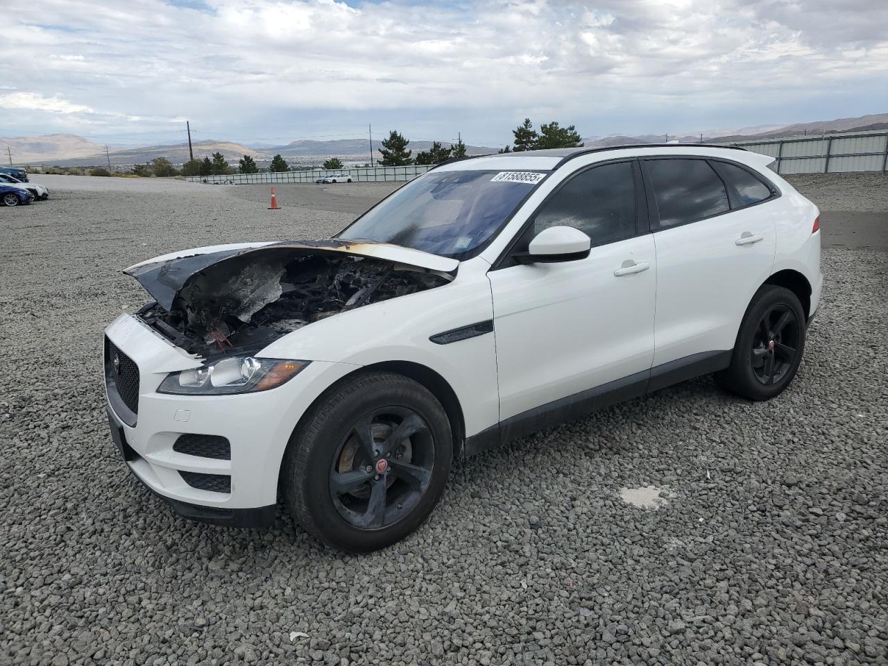 2017 Jaguar F-Pace 20d Premium, VIN SADCJ2BN5HA098497 — Пожар