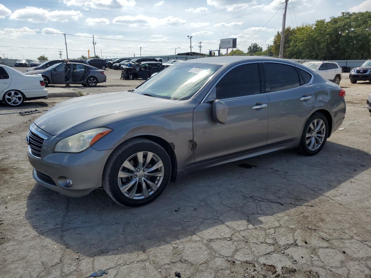 2012 Infiniti M, VIN JN1BY1AP1CM335898 — Front end