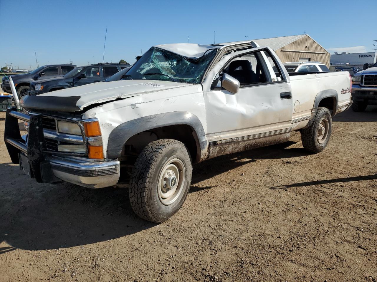 1994 Chevrolet K2500, VIN 1GCGK24F5RE190686 — Rollover