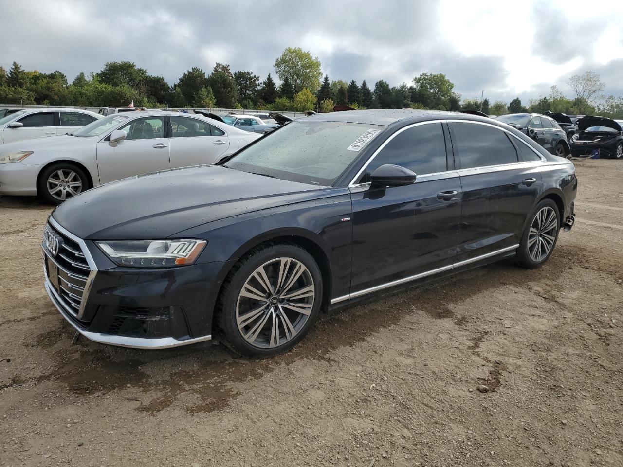 2021 Audi A8, VIN WAU8EAF8XMN024478 — Rear end