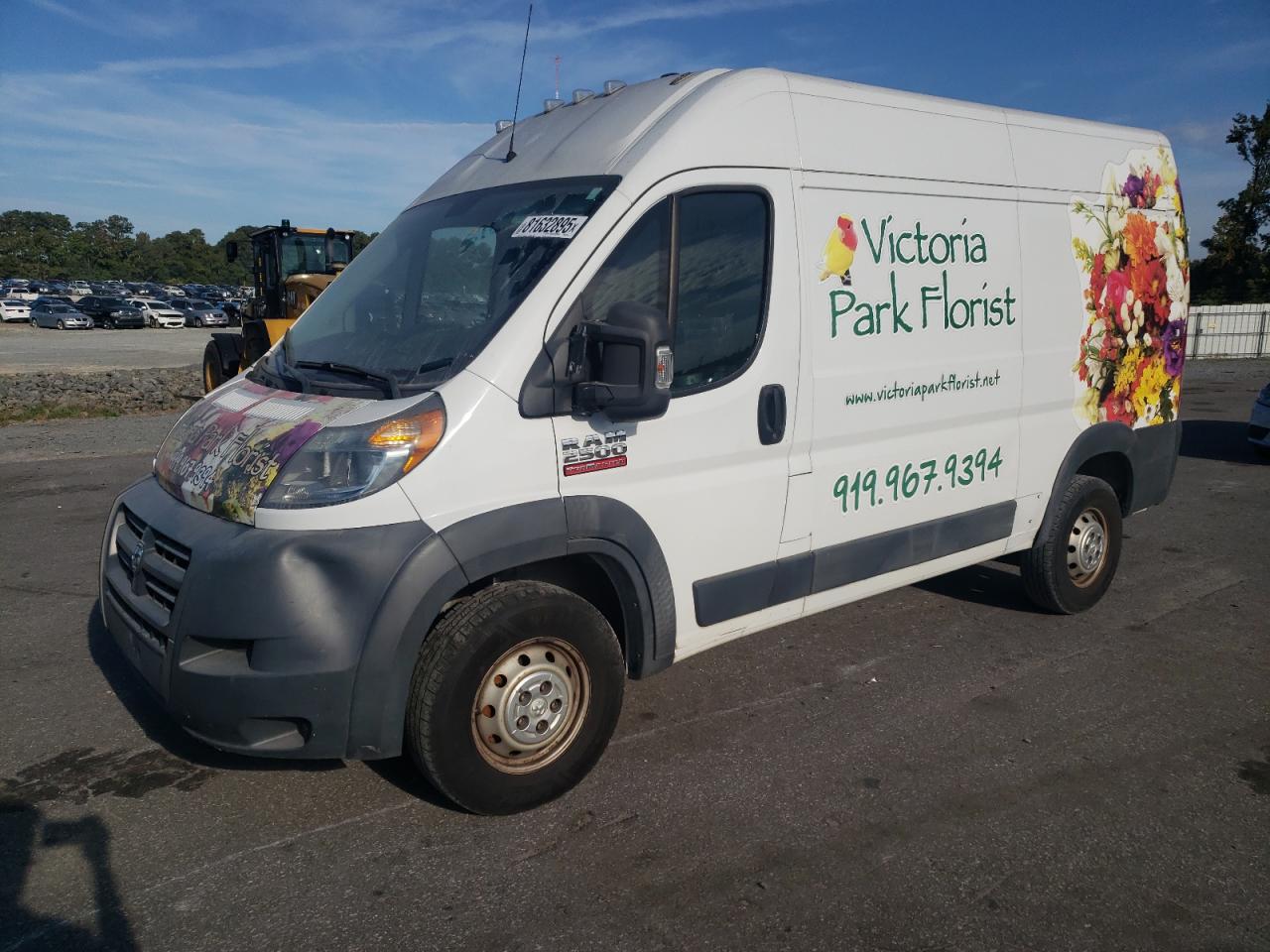 2015 Ram ProMaster, VIN 3C6TRVCD8FE502485 — Undercarriage