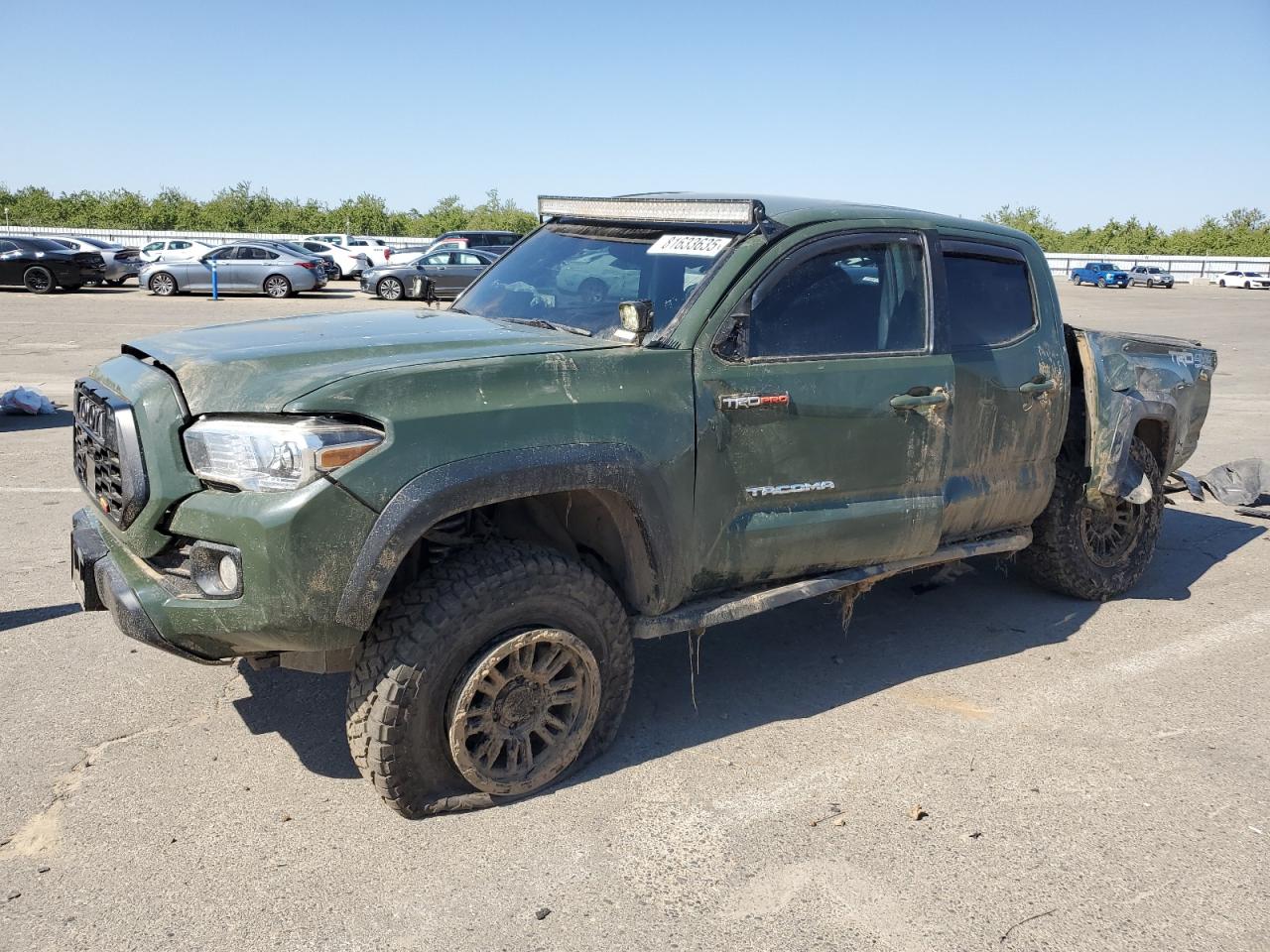 2021 Toyota Tacoma TRD Off Road, VIN 3TMCZ5AN4MM444916 — Auction photo