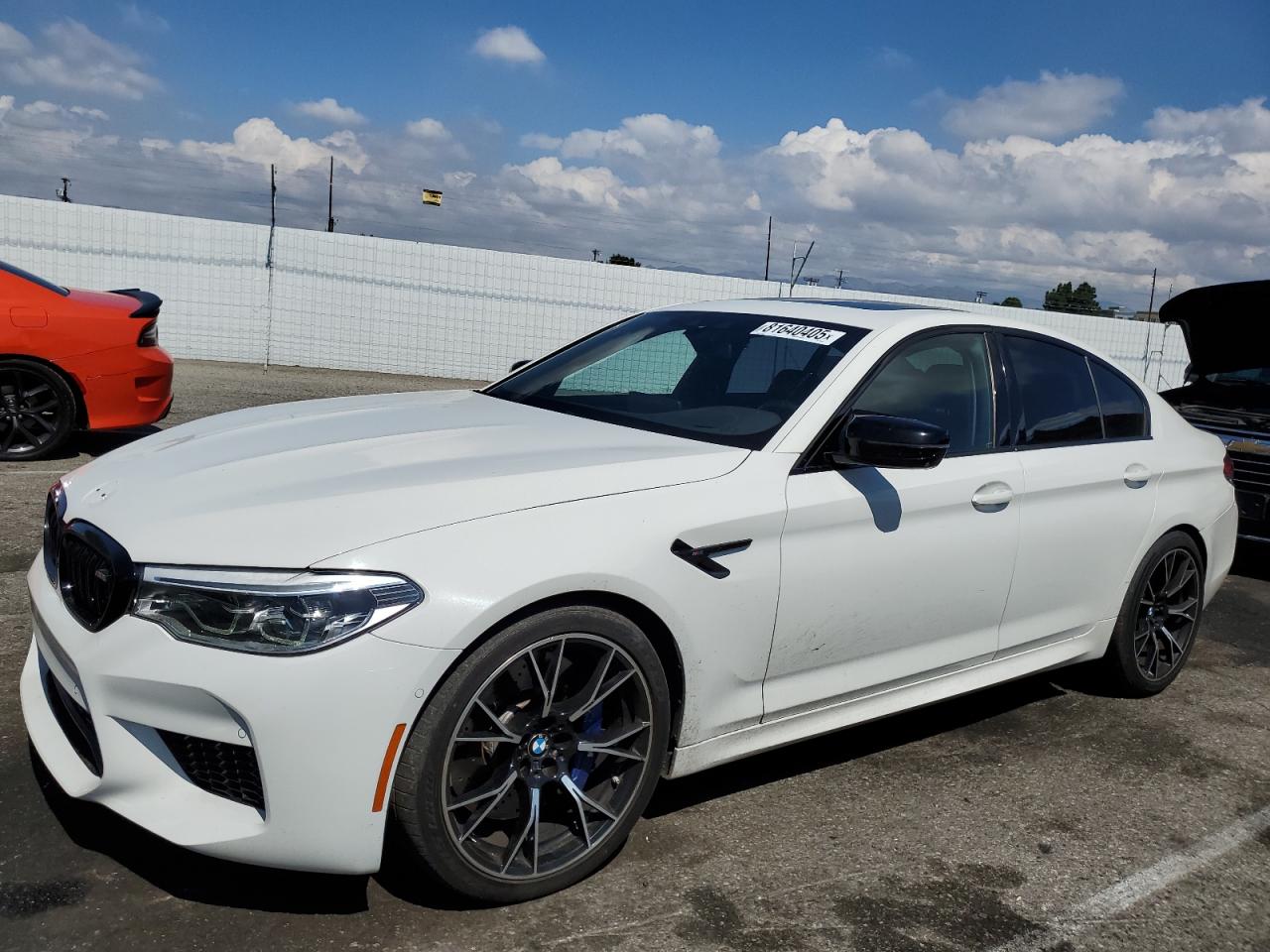 2020 BMW M5, VIN WBSJF0C05LCD55453 — Partial repair
