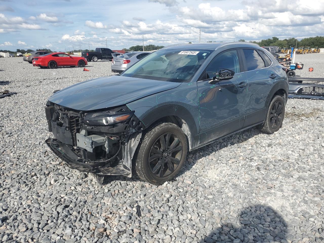 2022 Mazda CX-30 S Preferred, VIN 3MVDMBCL4NM413310 — Front end